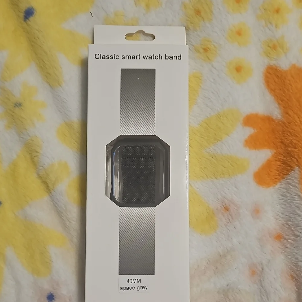Sleek Space Gray Smartwatch Band